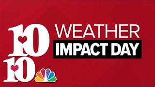 10Weather Impact Day || Severe Thunderstorm Warning issued for several counties