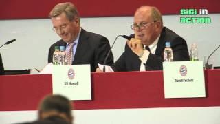 Uli Hoeneß "Es gibt heute Freibier" @ JHV des FC Bayern München am 13.11.2013