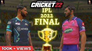 IPL 2022 Final  - Gujarat Titans vs Rajasthan Royals - Cricket 22 - RtxVivek