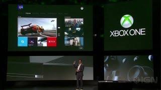 Xbox One Dash Demo -  Xbox One Reveal