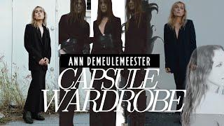 The Winning Silhouettes of Ann Demeulemeester / My Capsule Wardrobe