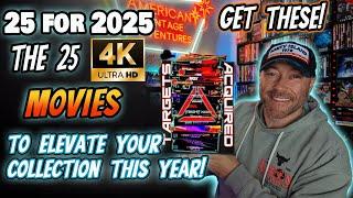 Top 25 4K UHD Blu-Ray Movies That Will Elevate Your Collection in 2025!