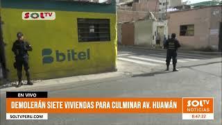 Trujillo: Demolerán siete viviendas para culminar Av. Huamán