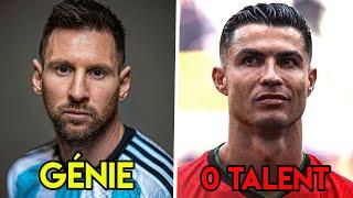 Messi est un génie ? Ronaldo n'a aucun talent ?