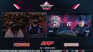 Lowhigh (Steve/DR) vs. Yagami (Reina/ED) TWT 2024 - Battle Arena Melbourne 2024: Losers Finals
