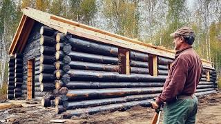 Family of 7 Builds Amazing LOG HOUSE in Alaska in 2 Years | Start to Finish by @MontanaHaven