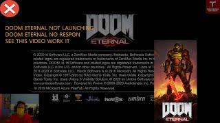 DOOM ETERNAL NOT LAUNCHING NO RESPON, THIS TIPS WORK IT