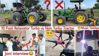 10 Foot Rotavator vs Tochan King, team interview, Joni tractor failed