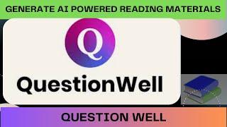 Generate AI Powered Reading Materials- Question well | Malayalam