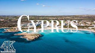 Cyprus 4K drone view • Stunning footage aerial view of Cyprus | Relaxation film with calming music