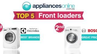 Appliances Online Top 5 Front Load Washing Machines - Make your choice today!