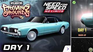 NFS No Limits | Day 1 - 1967 Mercury Cougar | Proving Grounds