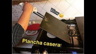 PLANCHA Y COMAL CASEROS 2 EN 1 / TORTILLAS DE HARINA RECETA/ADIOS AL PALOTE