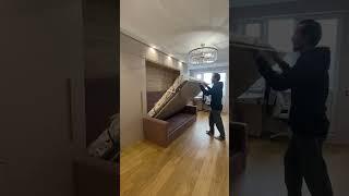 Классический комплект мебели-трансформер, который сделали во FLY BED  #мебель #дизайнинтерьера