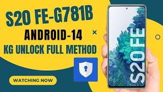 Free Samsung S20 FE G781B U10 KG Unlock With MdmFixTool /How To Unlock KG Knox Mdm Android-14 2024