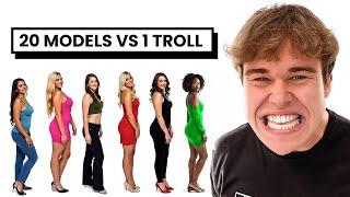 20 WOMEN VS 1 TROLL