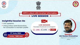 Live Session on KYC updation and Joint Declaration