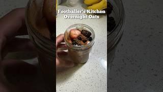 Quick & Easy!! Protein Rich Overnight Oats #food #athlete #fitness #cooking #training #soccer