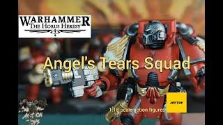 Warhammer The Horus Heresy Blood Angels Angel's Tears Squad 1:18 scale action figures by Joytoy