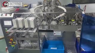 2 filling head double pouch doypack liquid filling machine | low price double pouch filling machine