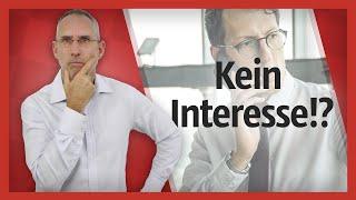 Einwand „Kein Interesse“: Wenn du das verstehst, wirst du mehr verkaufen! | Andreas Breyer