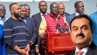 Ruto Kwisha!  Tumechoka Na Uongo Hiyo Adani Tunajua Ukona Share Wewe Na Raila