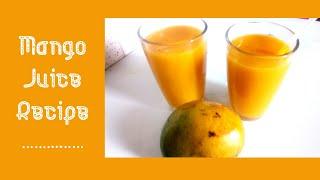 How to make Mango Juice with a Blender