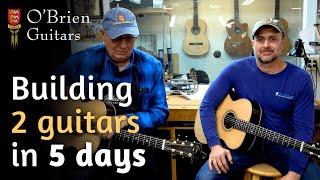 O'Brien Guitars — 2 guitars built in 5 days!!