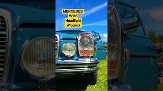 MERCEDES W115 HEADLIGHT  Wipers || HARAH Auto Talk