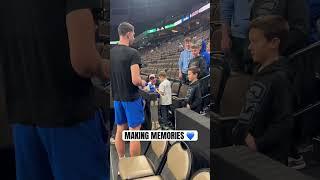 Ryan Kalkbrenner signs autographs, takes photos with fans ahead of Creighton’s matchup with Butler