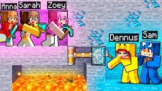 Minecraft Speedrun Race JONGENS vs MEISJES!