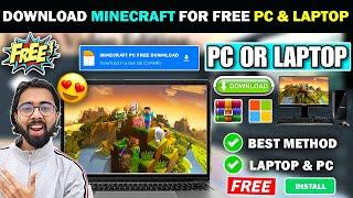 Finally Download & Play Minecraft For Free In Pc 2024 || Offical Edition || Minecraft Free Install