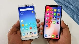 Xiaomi Redmi Note 5 Pro vs iPhone X Speed Test | CRAZY COMPARISON !