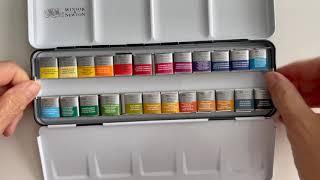 Unboxing Winsor & Newton Professional Watercolours