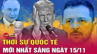 Toàn cảnh thời sự quốc tế sáng 15/11:Quan chức CIA bị bắt vì tiết lộ tài liệu mật về Israel | Tin24h