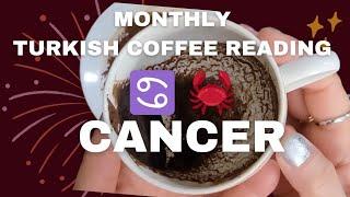 CANCER ZODIAC READING ️ | Turkish Coffee Reading | Monthly Prediction | June 2024 Divination