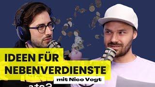 Ideen & Geschäftsmodelle für deinen Nebenverdienst mit Nico Vogt - FinanzFabio Podcast Schweiz