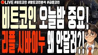 [실시간] 비트코인 오늘밤 중요! 리플 시바이누코인 왜 안달려?! 어드벤처골드 매직에덴 빅타임 유엑스링크 알트코인 폭락 12월 25일 저녁 라이브 비트코인 불장