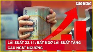 Lãi suất 22.11: Bất ngờ lãi suất tăng cao ngất ngưởng | Báo Lao Động