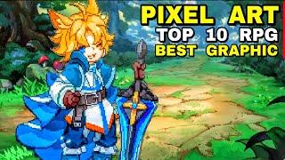 Top 10 High Graphics PIXEL ART RPG Games for Android & iOS (Online / Offline)