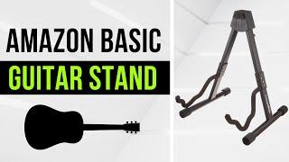 Amazon Basics Guitar Folding A-Frame Stand for Acoustic and Electric Guitars