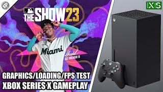 MLB The Show 23 - Xbox Series X Gameplay + FPS Test