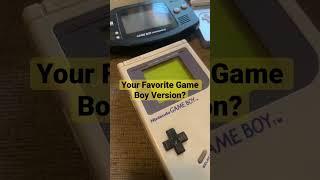 POLL: BEST Game Boy Version You Prefer?