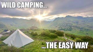 The BEST wild camping spot in the Lake District for SMALL  effort