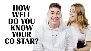 Josephine Langford and Hero Fiennes-Tiffin Play 'How Well Do You Know Your Co-Star?' | Marie Claire