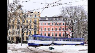 Riga Street Railways / Rīgas tramvajs (Ausekļa i./Kronvalda b.)