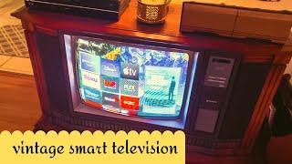 TURNING MY VINTAGE TV INTO A SMART TV