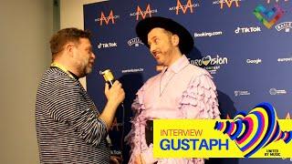 Gustaph - "Because Of You" interview (Eurovision Song Contest 2023, Liverpool)