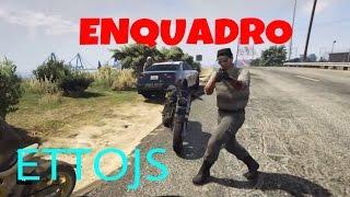 GTA V VidaReal - FUGA de ENQUADRO - Ft ETTOJS -