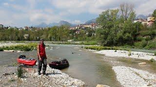 Flusswandern auf dem Piave (Belluno - Ponte di Piave)